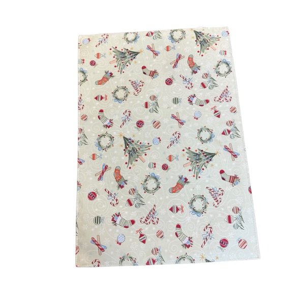 Longaberger Christmas All the Trimmings Holiday Plaid Fabric Placemats(Set of 2) - Picture 3 of 8